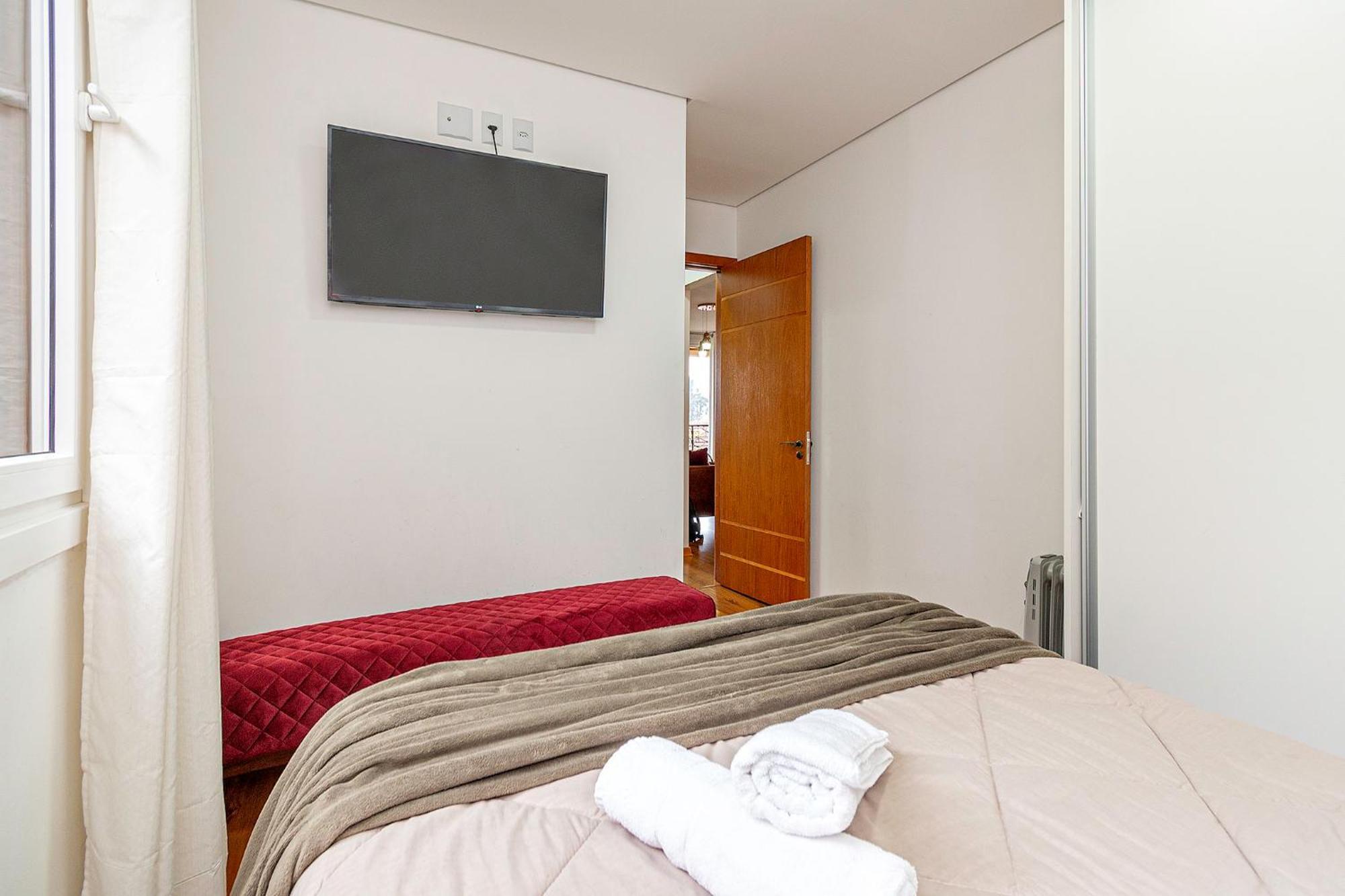 2D No Centro De Gramado, A 500M Da Rua Coberta Apartman Kültér fotó