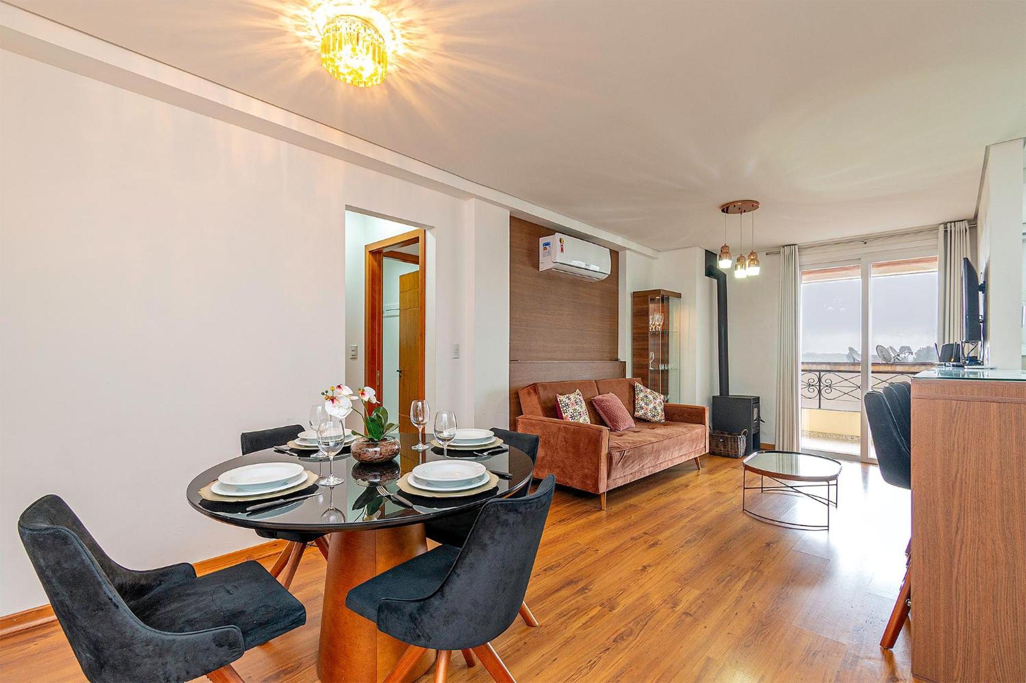 2D No Centro De Gramado, A 500M Da Rua Coberta Apartman Kültér fotó